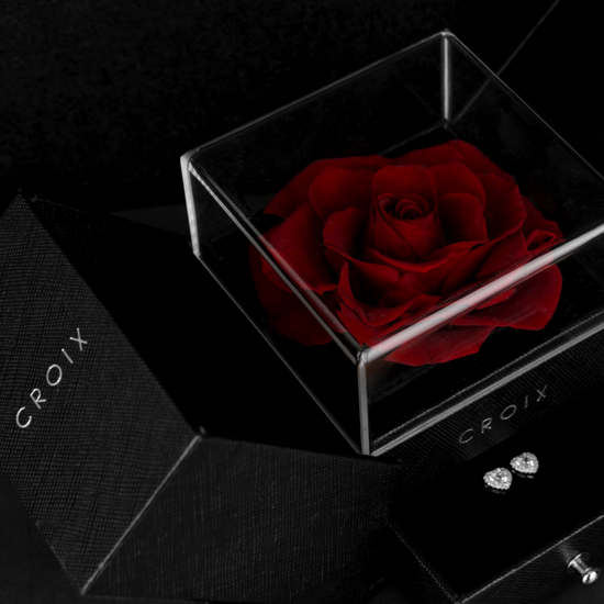 Flower Box - Deep Rouge